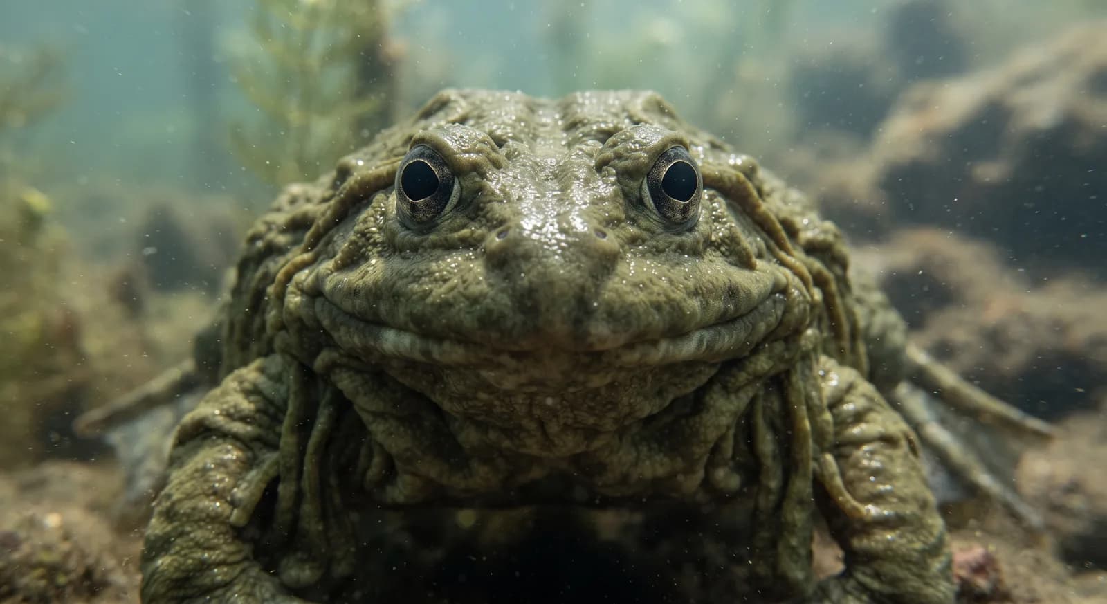 Rana gigante del Titicaca